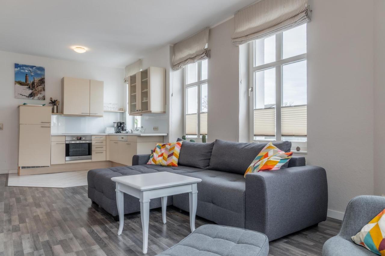 Strandnahe 2-Raum-Ferienwohnung Im Zentrum - Residenz Strandeck Fewo 02 Goehren  Ngoại thất bức ảnh